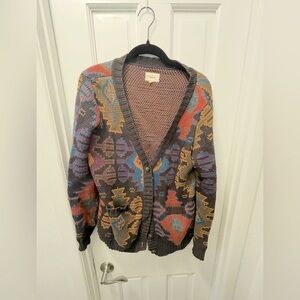 Vintage 90s Lifetime Chunky Cardigan